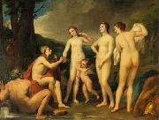 Anton Raphael Mengs The Judgment of Paris oil painting reproduction